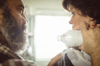 Paul Potenza (Ulysses) and Angela Bond (Emma) Photo