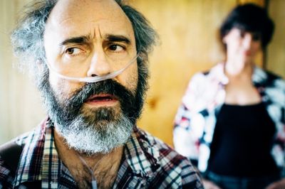 Paul Potenza (Ulysses) and Angela Bond (Emma) Photo