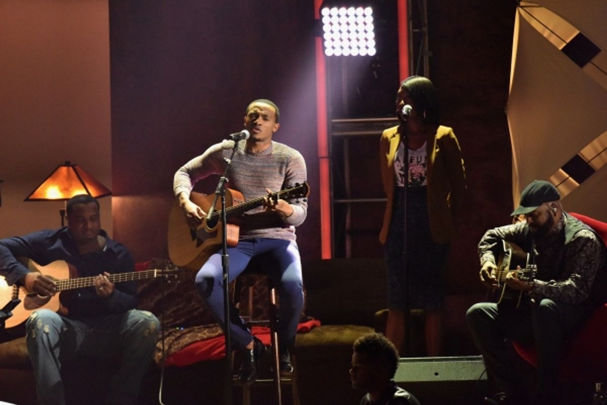 Recording artist Jonathan McReynolds at 