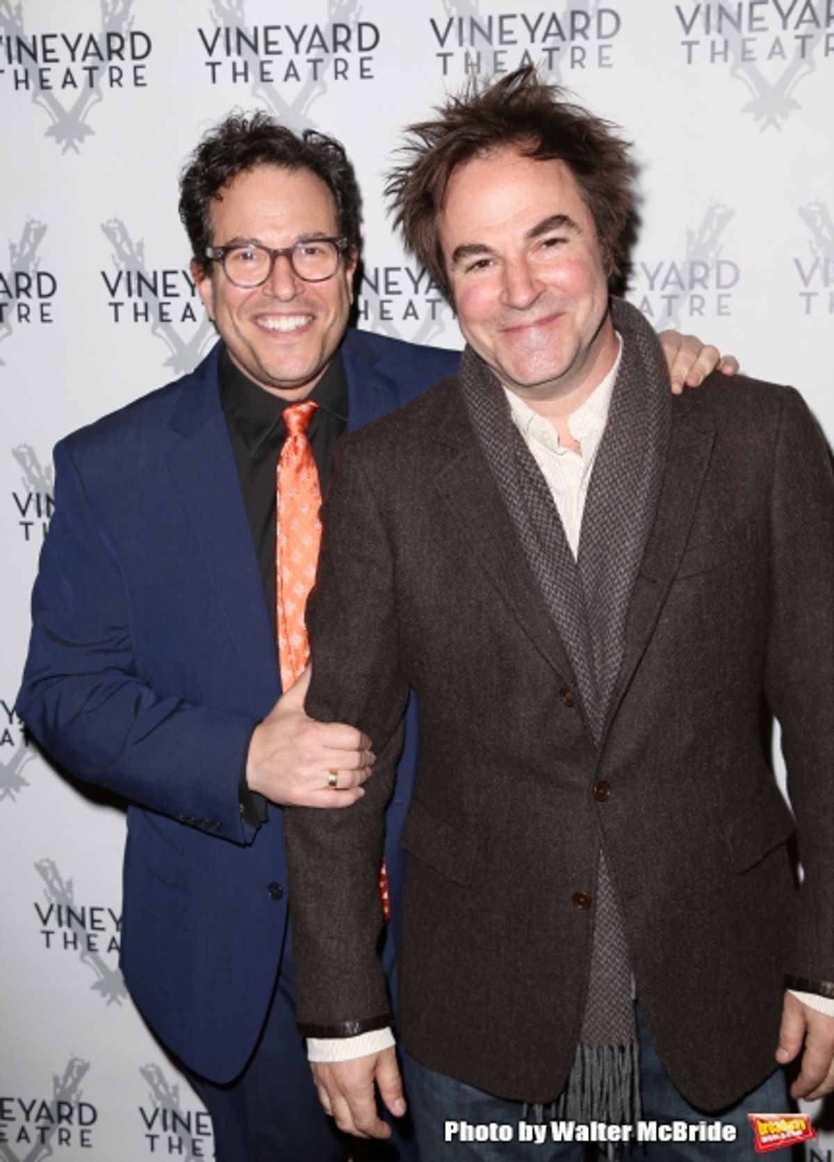 Michael Mayer and Roger Bart at 