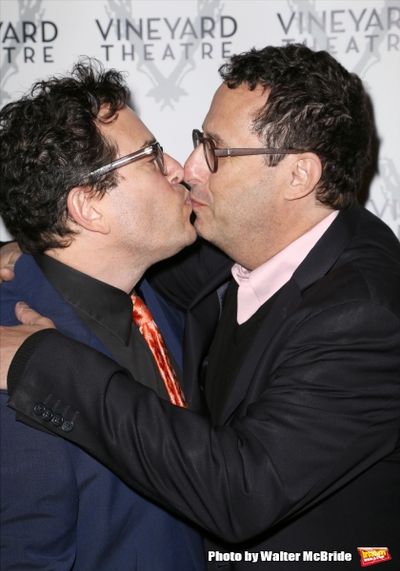 Michael Mayer and Tony Kushner  Photo