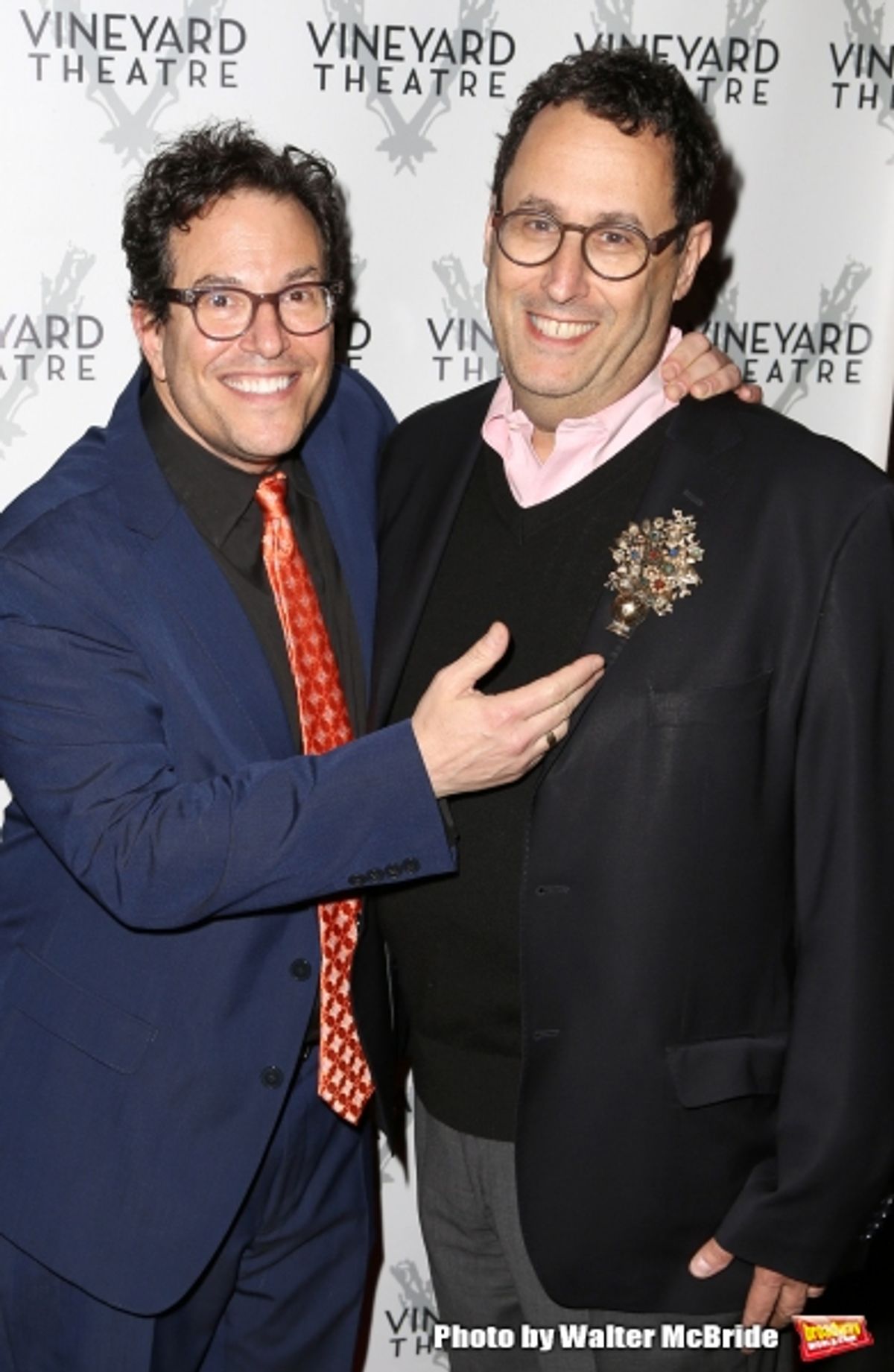 Michael Mayer and Tony Kushner  at 