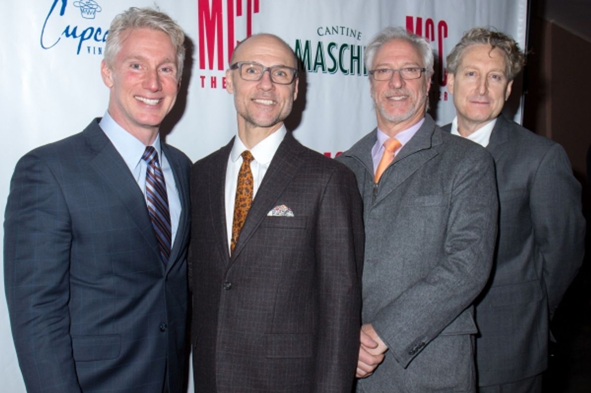 Blake West, Will Cantler, Robert LuPone, Bernard Telsey at 