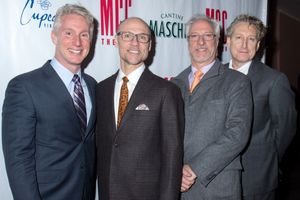 Blake West, Will Cantler, Robert LuPone, Bernard Telsey Photo