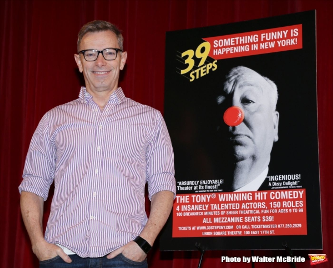 Photo Coverage: THE 39 STEPS Cast Prepares for Off-Broadway Return!  Image