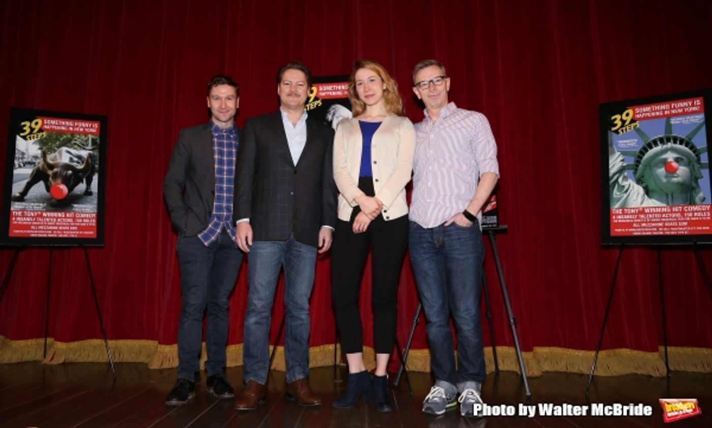 Photo Coverage: THE 39 STEPS Cast Prepares for Off-Broadway Return!  Image