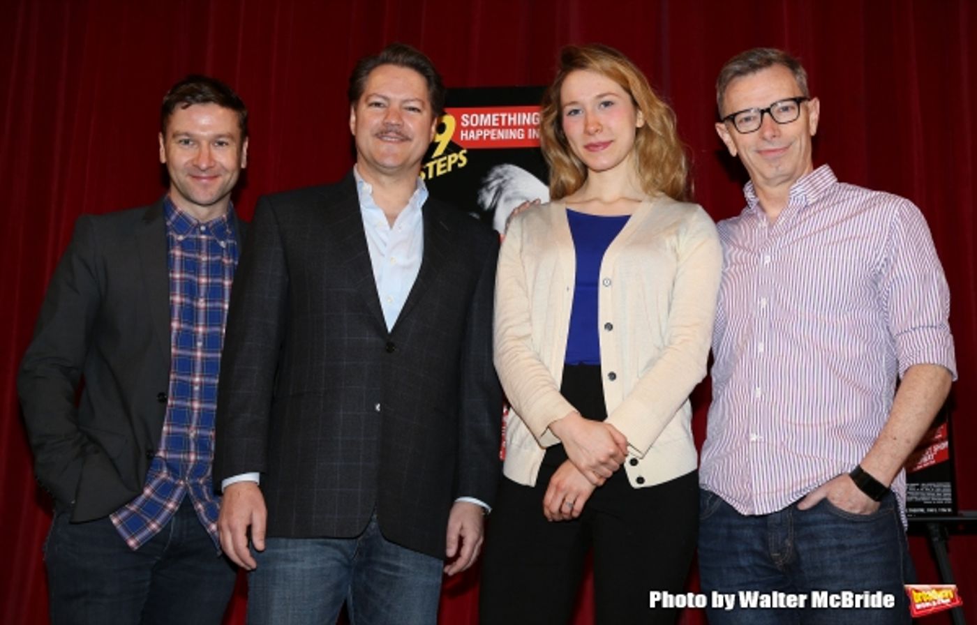 Photo Coverage: THE 39 STEPS Cast Prepares for Off-Broadway Return!  Image