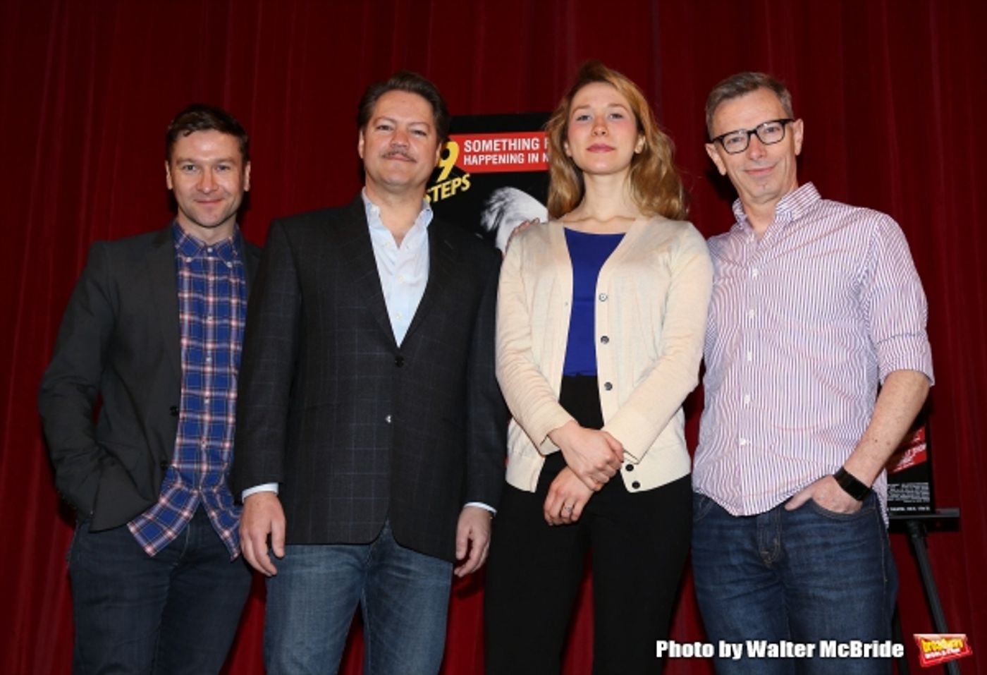 Photo Coverage: THE 39 STEPS Cast Prepares for Off-Broadway Return!  Image