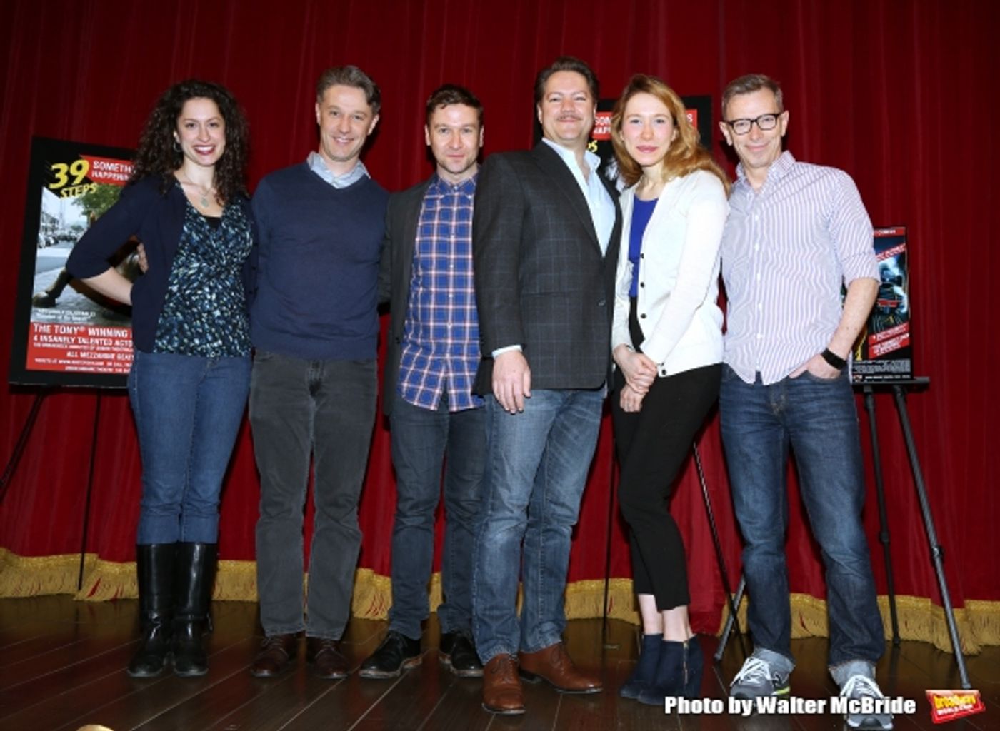 Photo Coverage: THE 39 STEPS Cast Prepares for Off-Broadway Return!  Image
