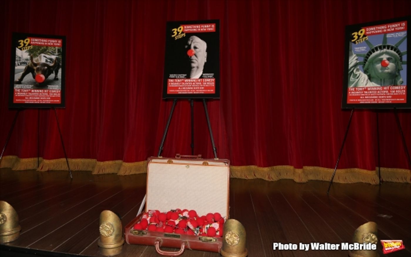 Photo Coverage: THE 39 STEPS Cast Prepares for Off-Broadway Return!  Image