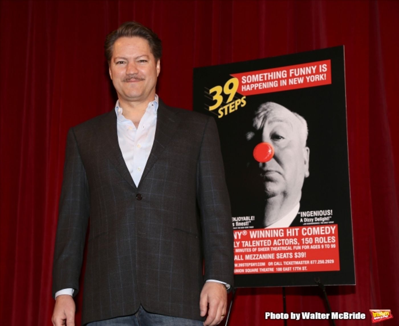 Photo Coverage: THE 39 STEPS Cast Prepares for Off-Broadway Return!  Image