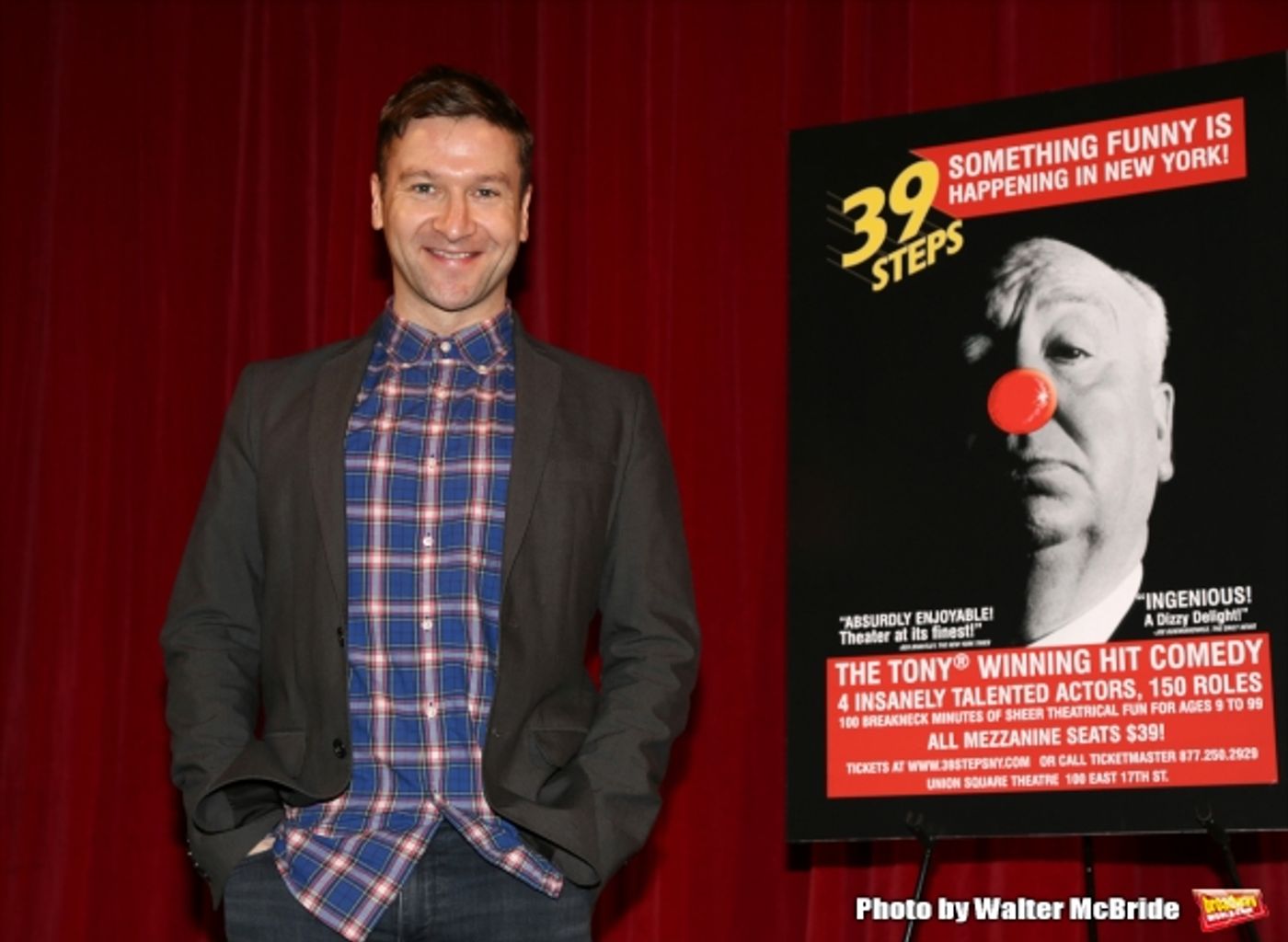 Photo Coverage: THE 39 STEPS Cast Prepares for Off-Broadway Return!  Image
