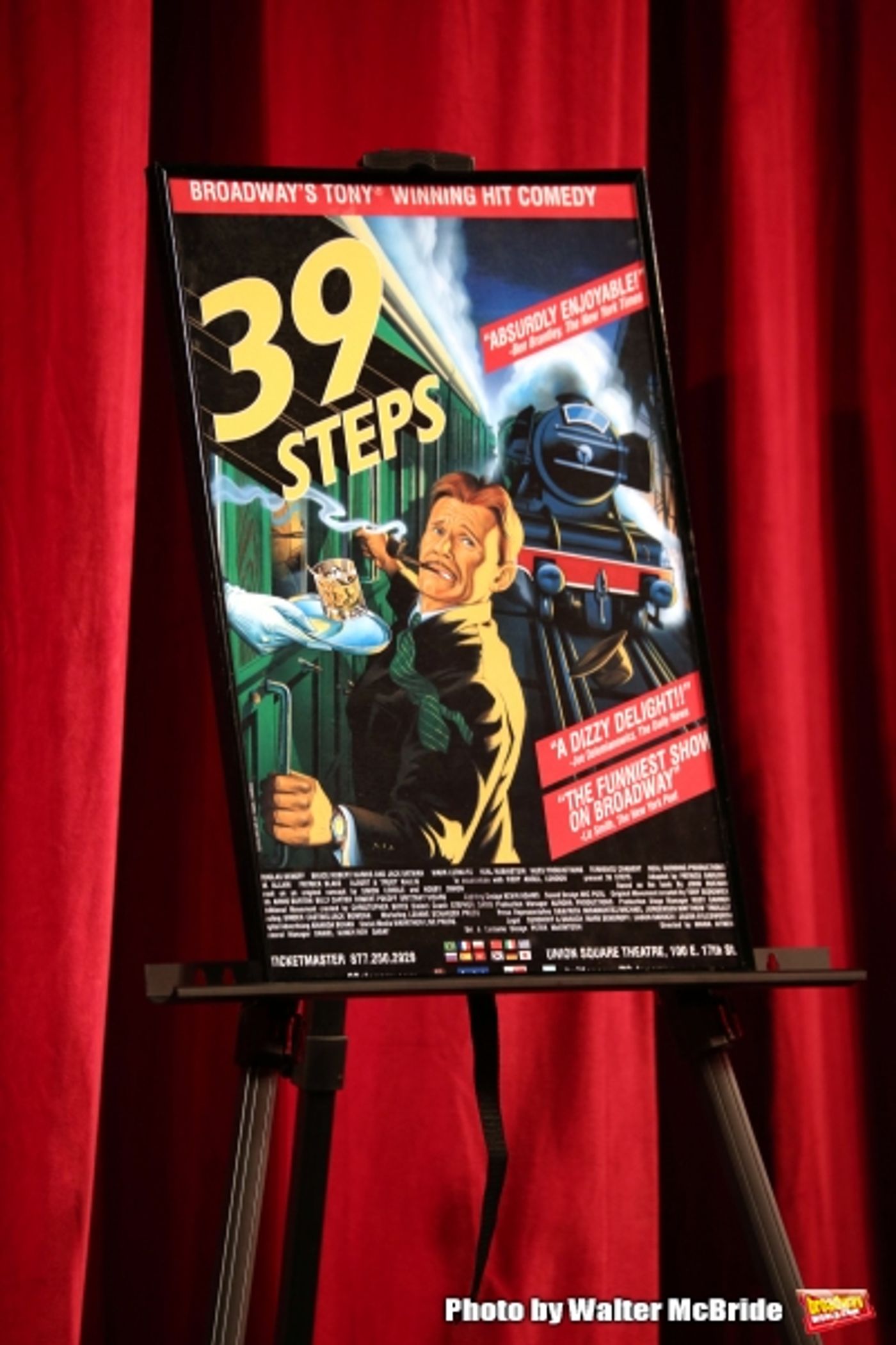 Photo Coverage: THE 39 STEPS Cast Prepares for Off-Broadway Return!  Image