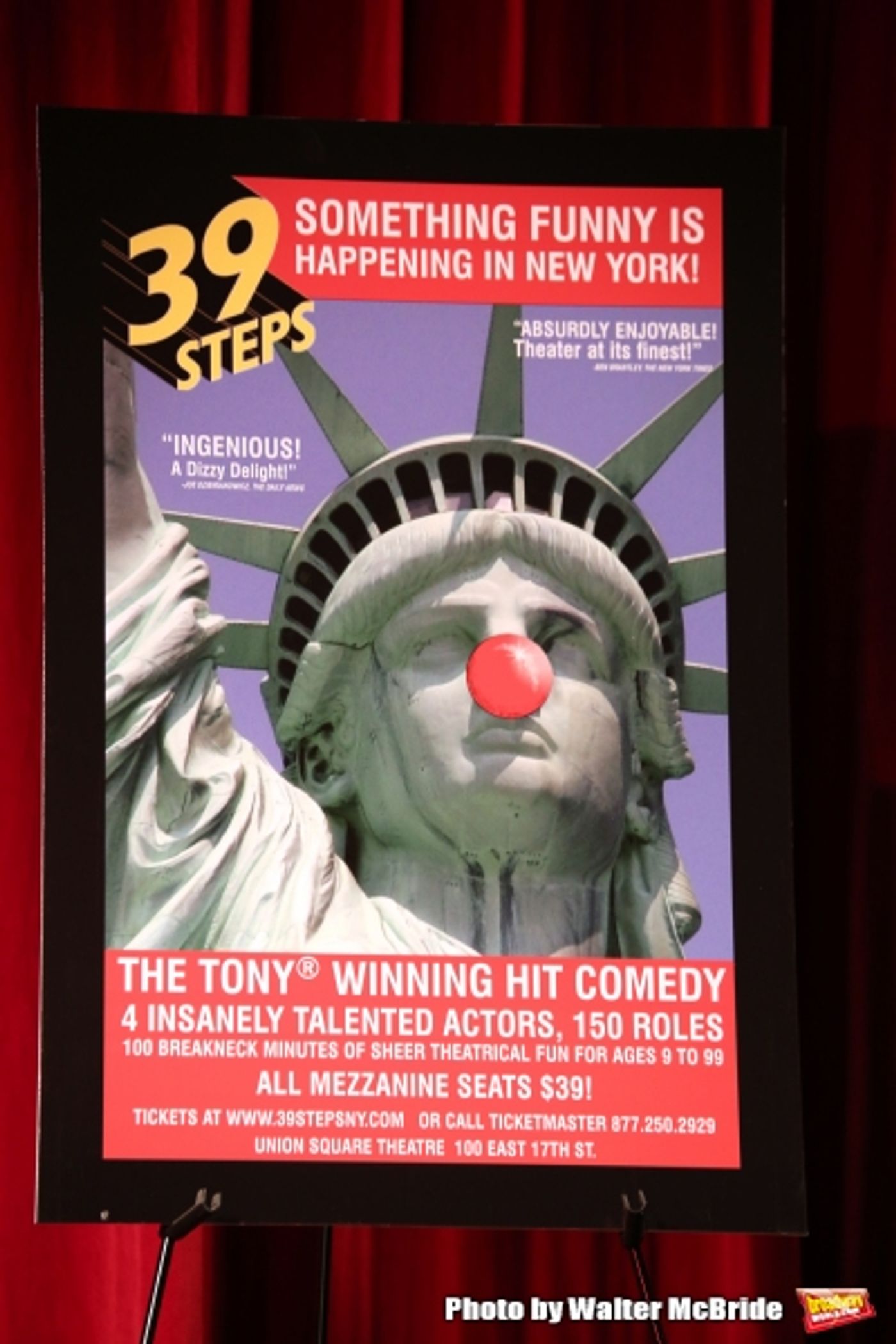 Photo Coverage: THE 39 STEPS Cast Prepares for Off-Broadway Return!  Image