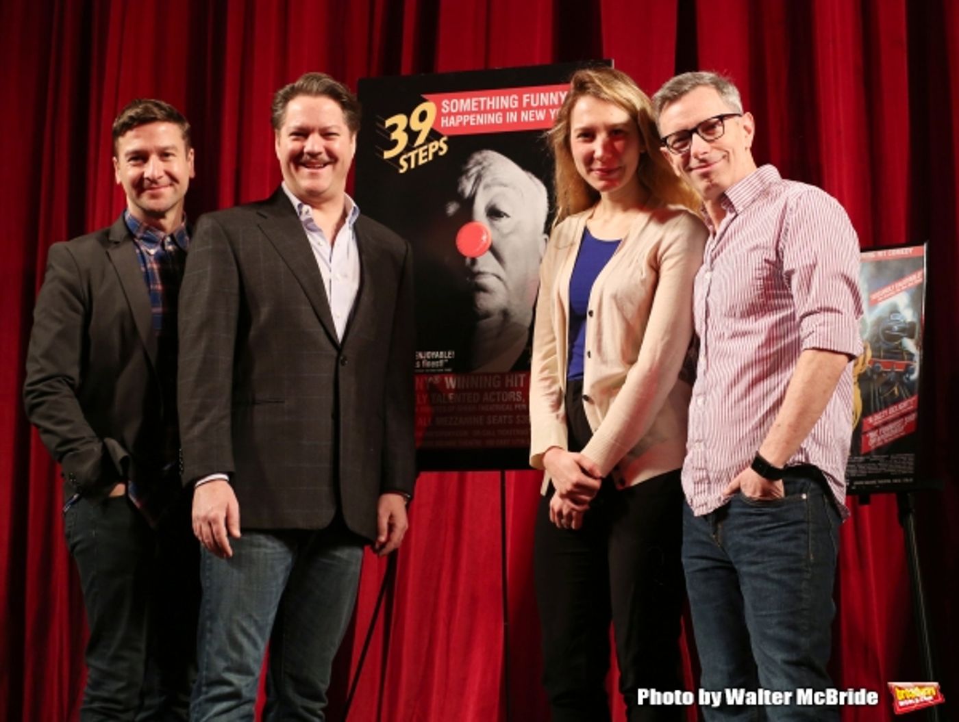 Photo Coverage: THE 39 STEPS Cast Prepares for Off-Broadway Return!  Image