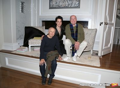 Playwright Terrence McNally, T.R. Knight and director Jack O''Brien  Photo