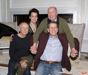 Playwright Terrence McNally, T.R. Knight, director Jack O''Brien and producer Tom Kirdahy @ BroadwayWorld Playwright Terrence McNally, T.R. Knight, director Jack O''Brien and producer Tom Kir Photo