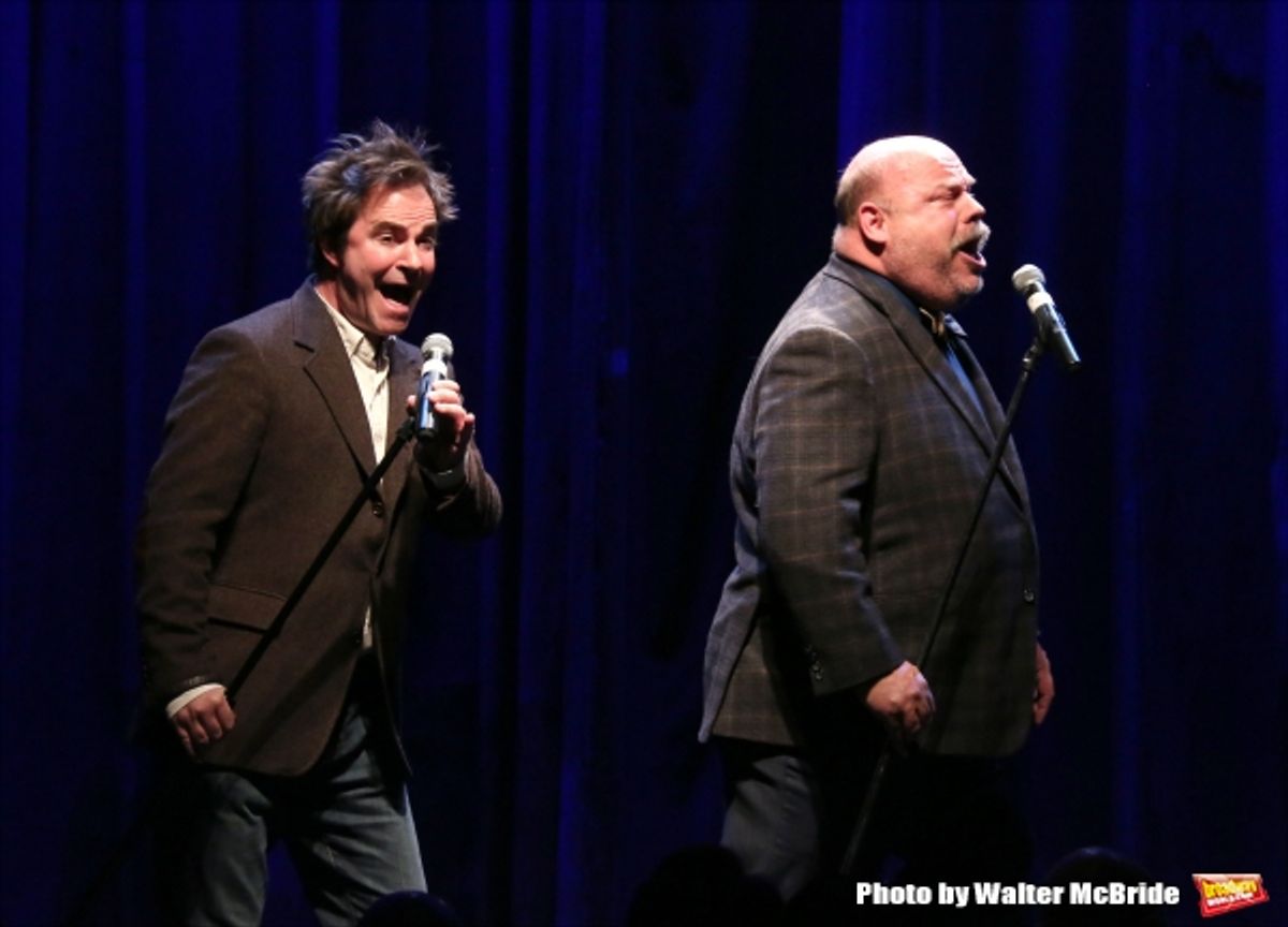 Roger Bart and Kevin Chamberlin  at 