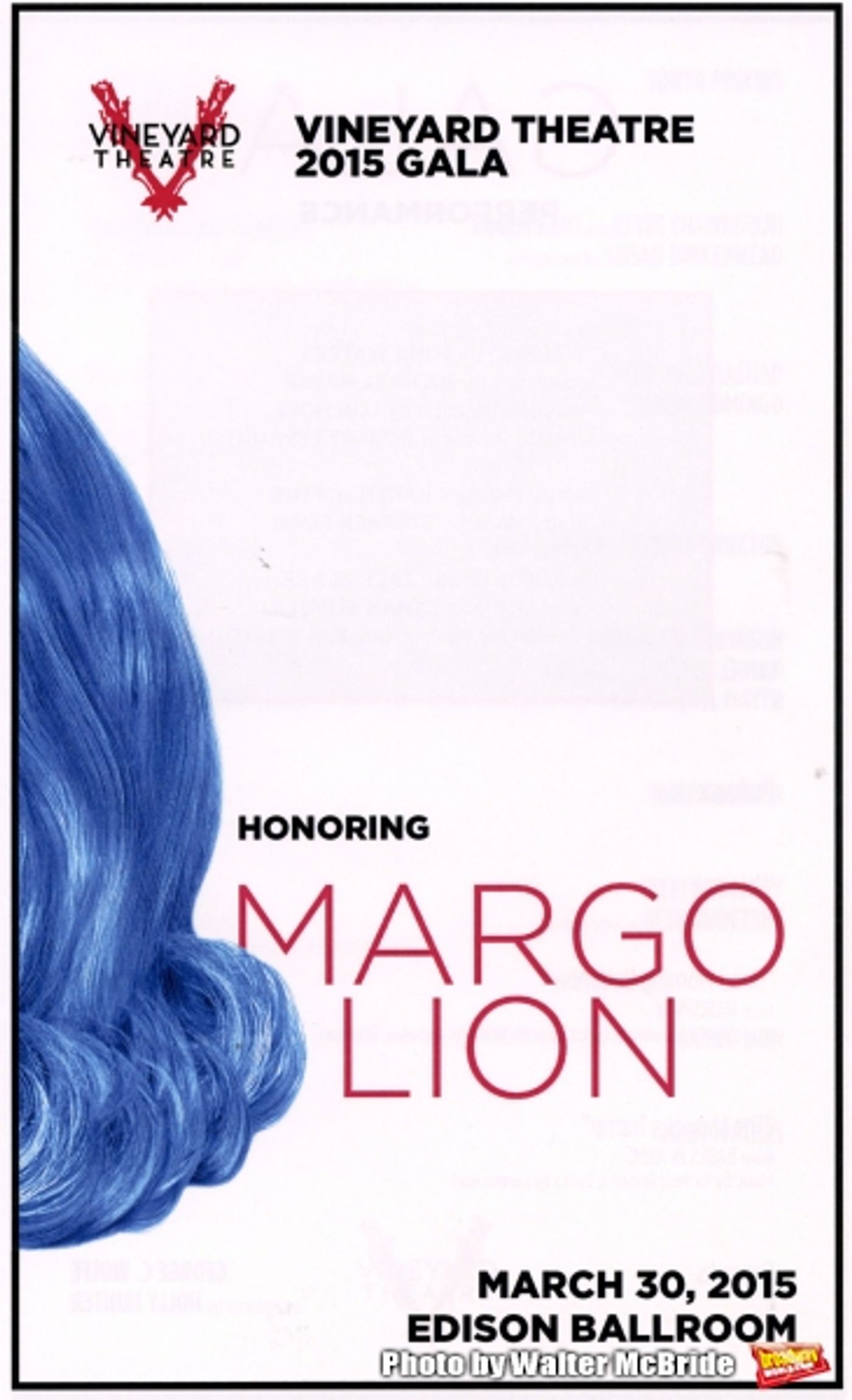 Photo Coverage: Inside Vineyard Theatre's 2015 Gala Celebrating Margo Lion!  Image