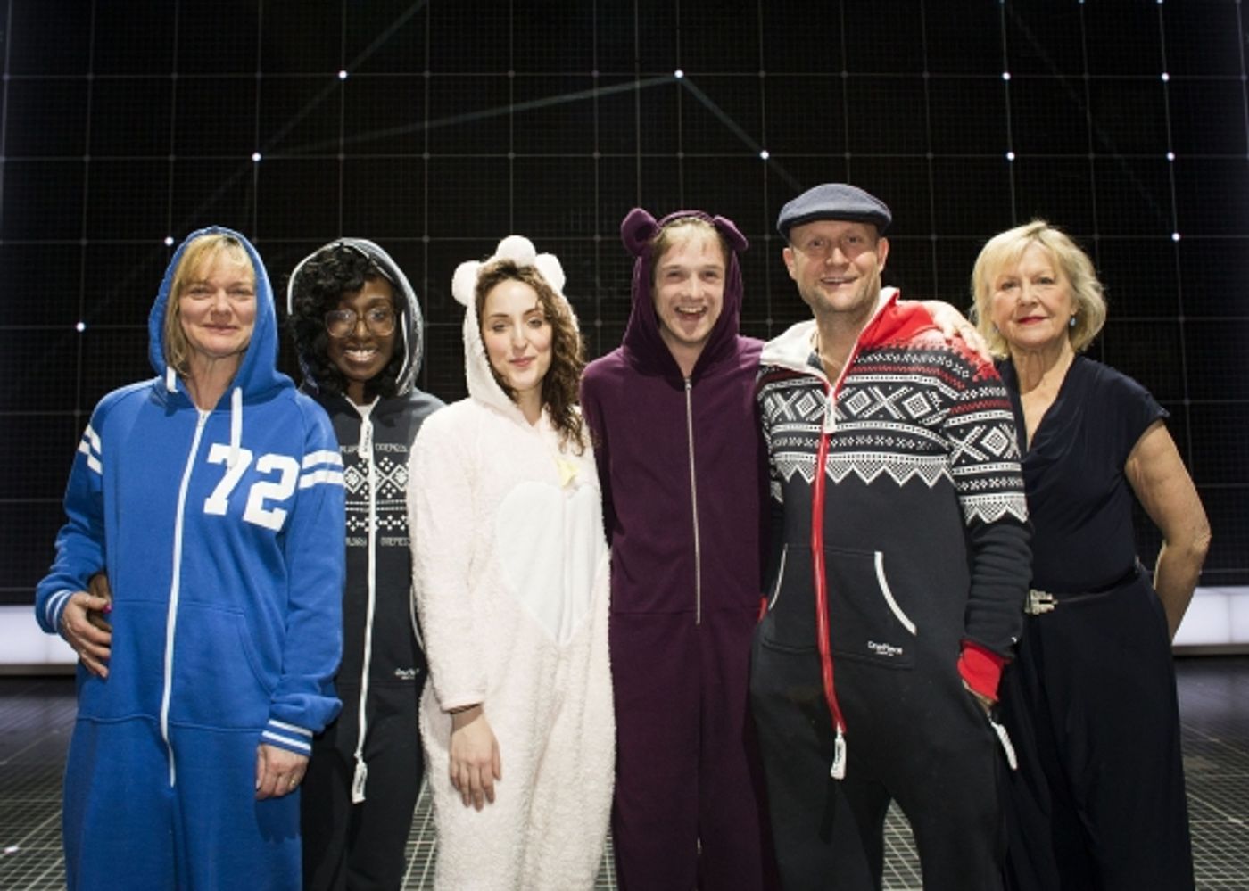 Photo Flash: West End's CURIOUS INCIDENT Celebrates Onesie Wednesday in Support of Autism  Image