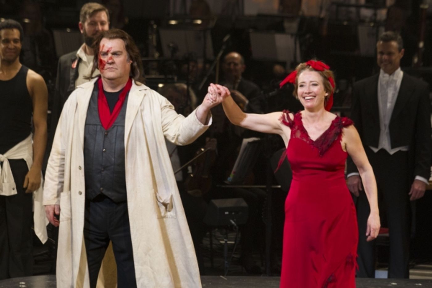 Photo Flash: First Look at ENO's SWEENEY TODD's Opening Night, with Bryn Terfel & Emma Thompson  Image