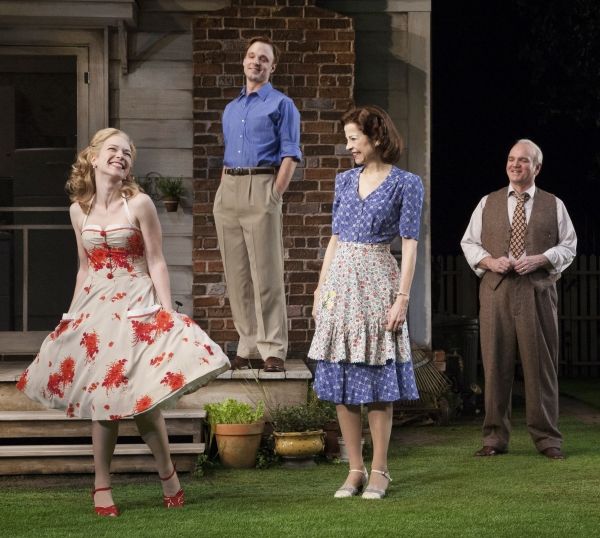 Elizabeth Bunch as Ann Deever, Jay Sullivan as Chris Keller, Josie de Guzman as Kate  Photo