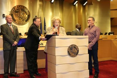 Restaurateur and advocate for sustainable seafood Chef Rick Moonen receives a City of Photo