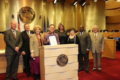 Restaurateur and advocate for sustainable seafood Chef Rick Moonen receives a City of Photo