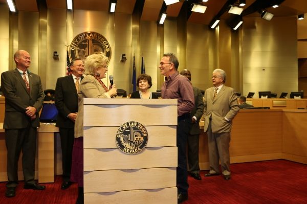 Restaurateur and advocate for sustainable seafood Chef Rick Moonen receives a City of Photo