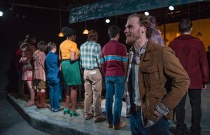 Chris Chmelik with the cast @ BroadwayWorld Chris Chmelik with the cast Photo