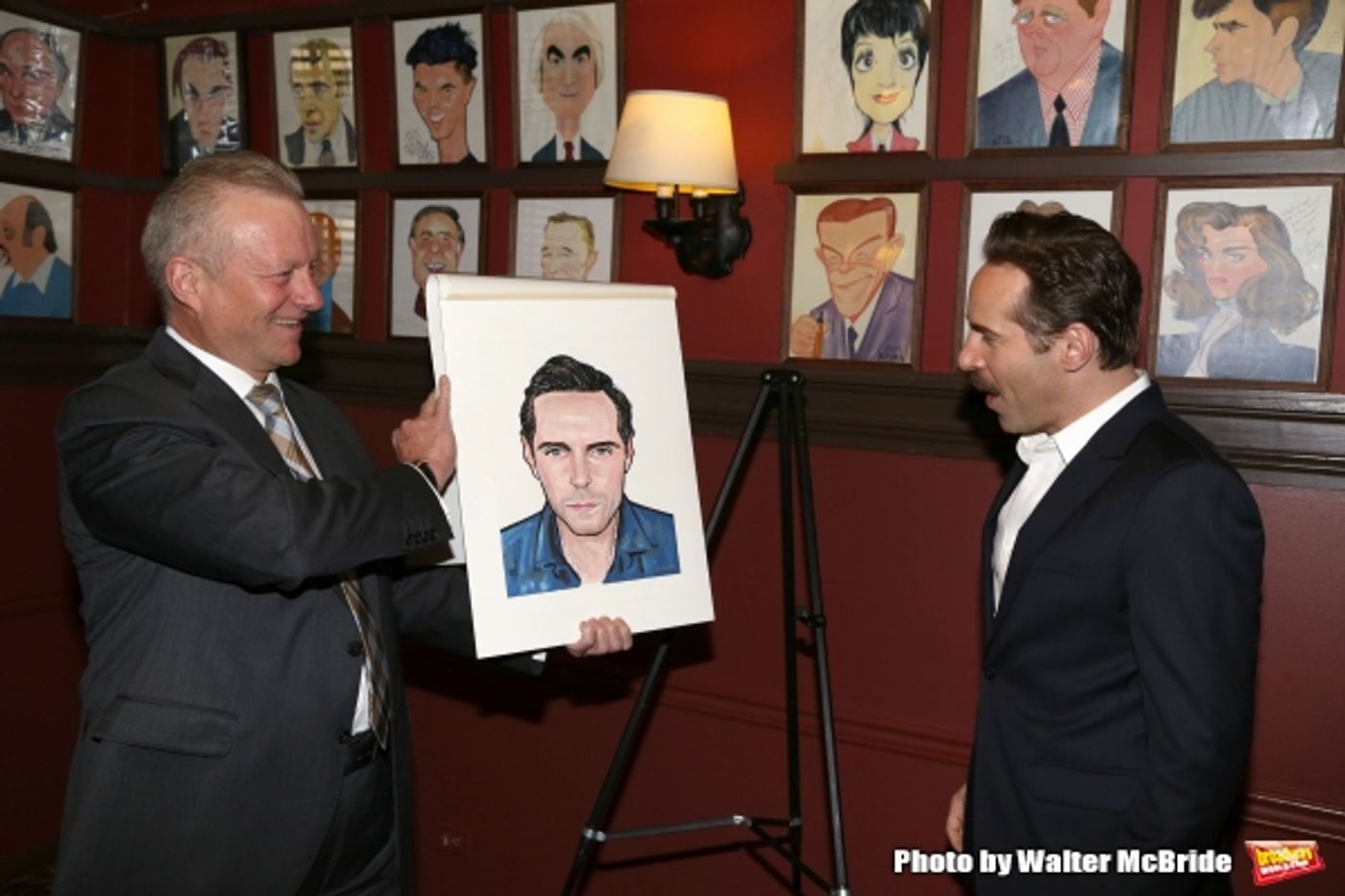 Photo Coverage: THE ELEPHANT MAN's Patricia Clarkson & Alessandro Nivola Get Caricatures at Sardi's! Photo Coverage: THE ELEPHANT MAN's Patricia Clarkson & Alessandro Nivola Get Caricatures at Sardi's! Image