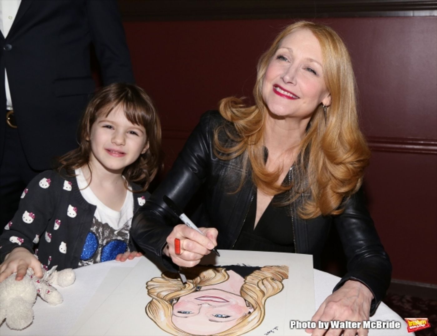 Photo Coverage: THE ELEPHANT MAN's Patricia Clarkson & Alessandro Nivola Get Caricatures at Sardi's! Photo Coverage: THE ELEPHANT MAN's Patricia Clarkson & Alessandro Nivola Get Caricatures at Sardi's! Image