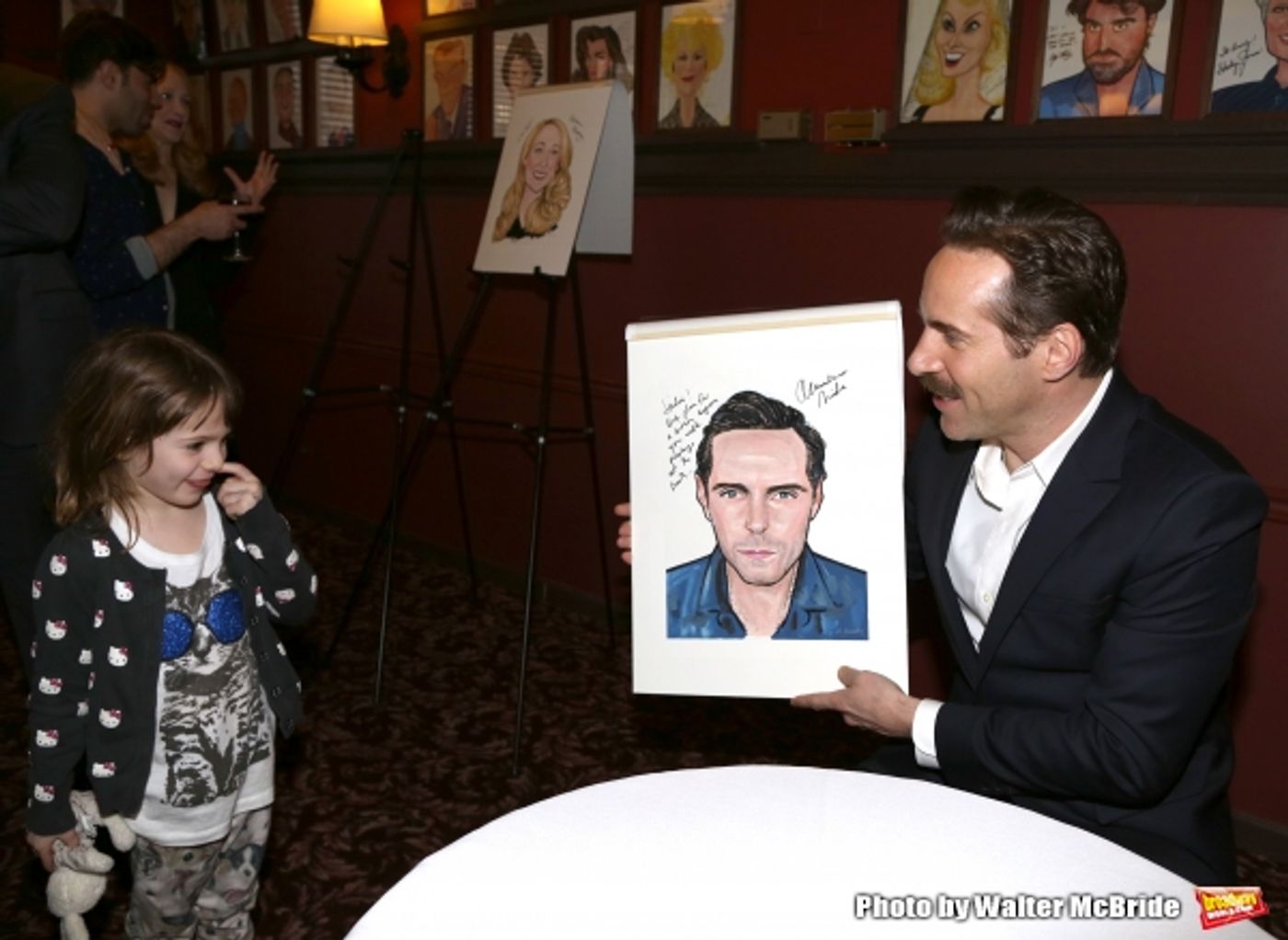 Photo Coverage: THE ELEPHANT MAN's Patricia Clarkson & Alessandro Nivola Get Caricatures at Sardi's! Photo Coverage: THE ELEPHANT MAN's Patricia Clarkson & Alessandro Nivola Get Caricatures at Sardi's! Image