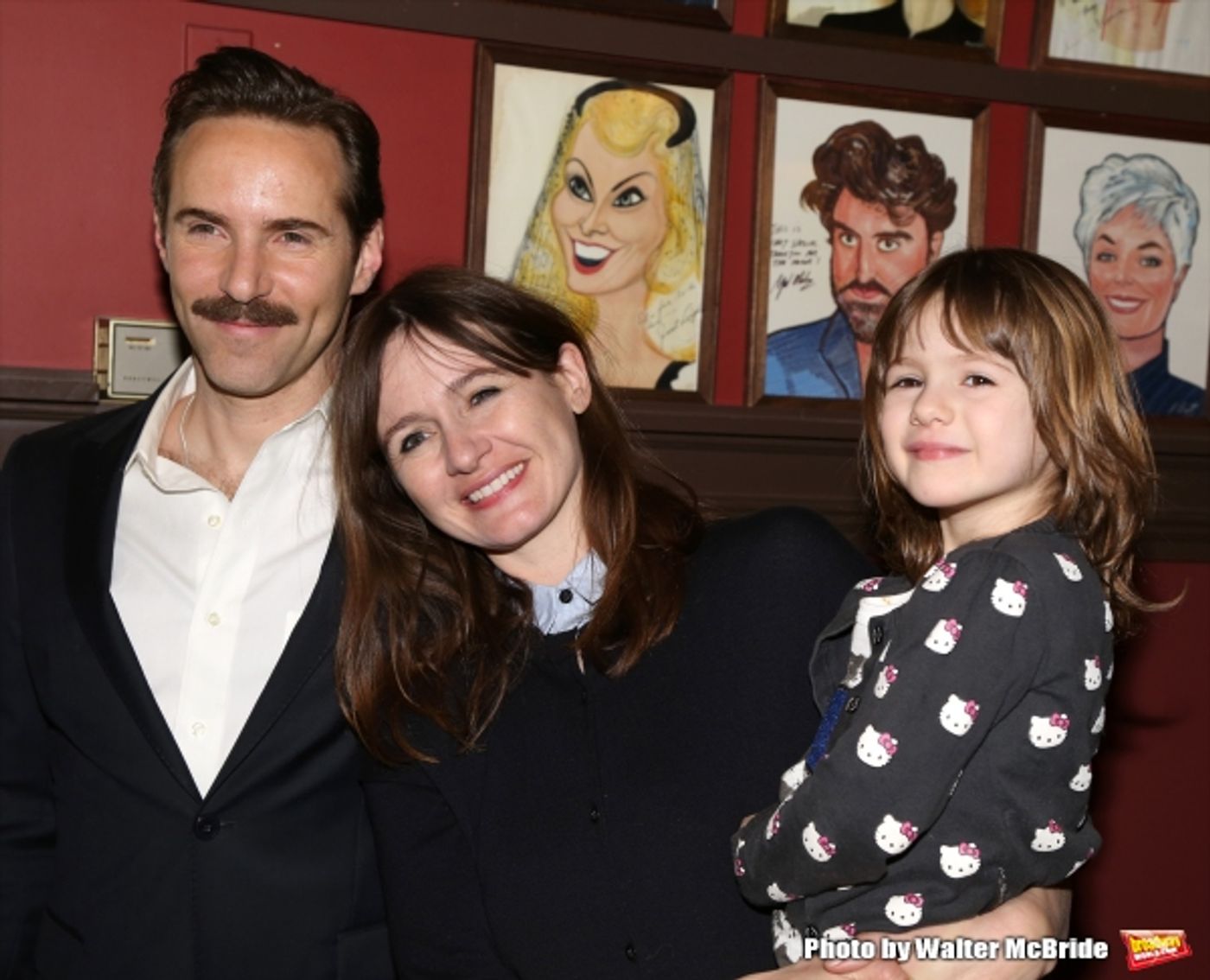 Photo Coverage: THE ELEPHANT MAN's Patricia Clarkson & Alessandro Nivola Get Caricatures at Sardi's! Photo Coverage: THE ELEPHANT MAN's Patricia Clarkson & Alessandro Nivola Get Caricatures at Sardi's! Image