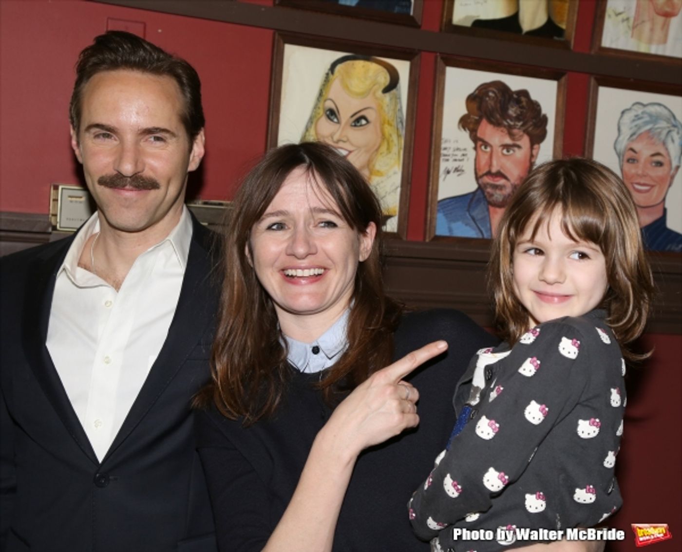 Photo Coverage: THE ELEPHANT MAN's Patricia Clarkson & Alessandro Nivola Get Caricatures at Sardi's! Photo Coverage: THE ELEPHANT MAN's Patricia Clarkson & Alessandro Nivola Get Caricatures at Sardi's! Image
