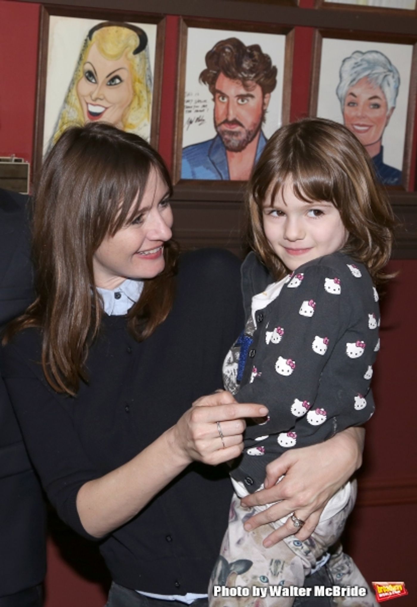 Photo Coverage: THE ELEPHANT MAN's Patricia Clarkson & Alessandro Nivola Get Caricatures at Sardi's! Photo Coverage: THE ELEPHANT MAN's Patricia Clarkson & Alessandro Nivola Get Caricatures at Sardi's! Image