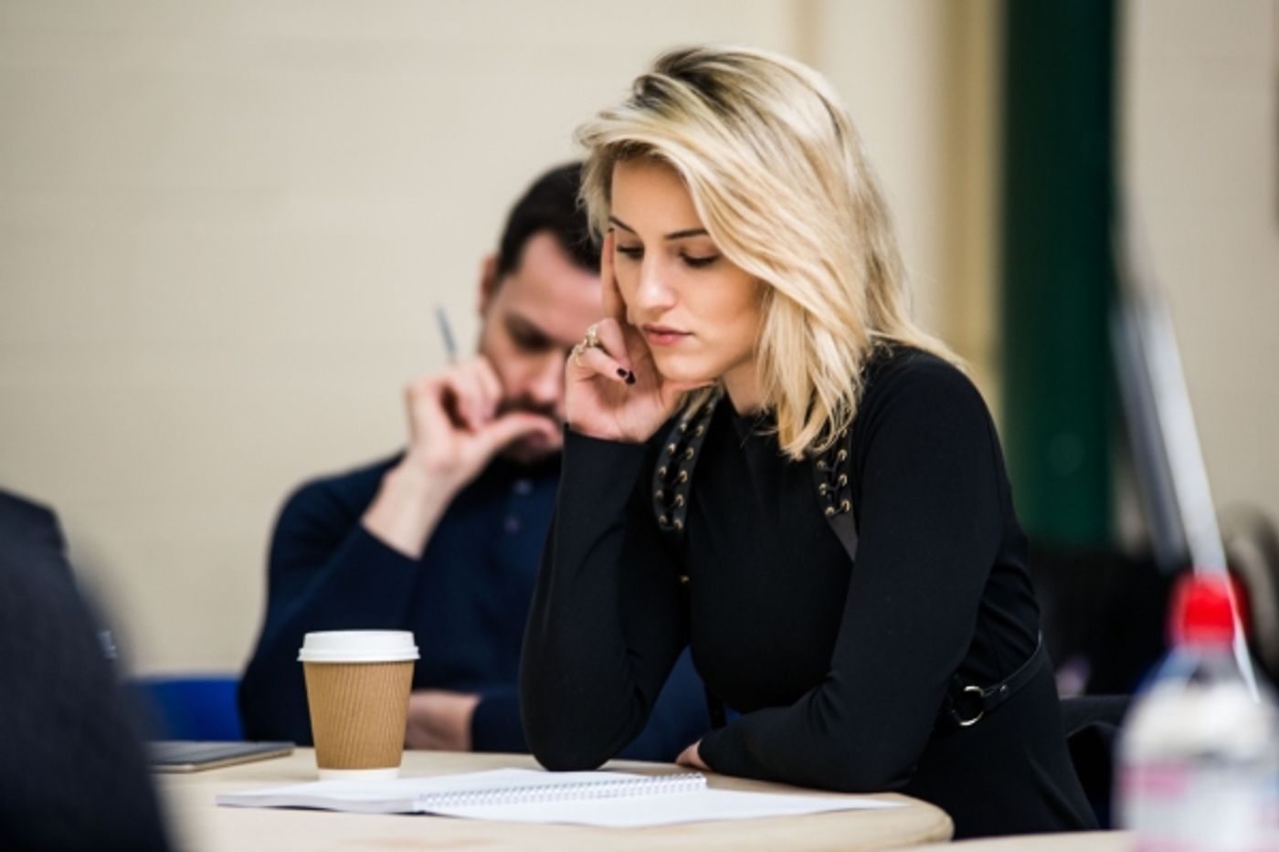 Photo Flash: In Rehearsal with Dianna Agron, Stephen Wright and More for MCQUEEN at St. James Theatre  Image
