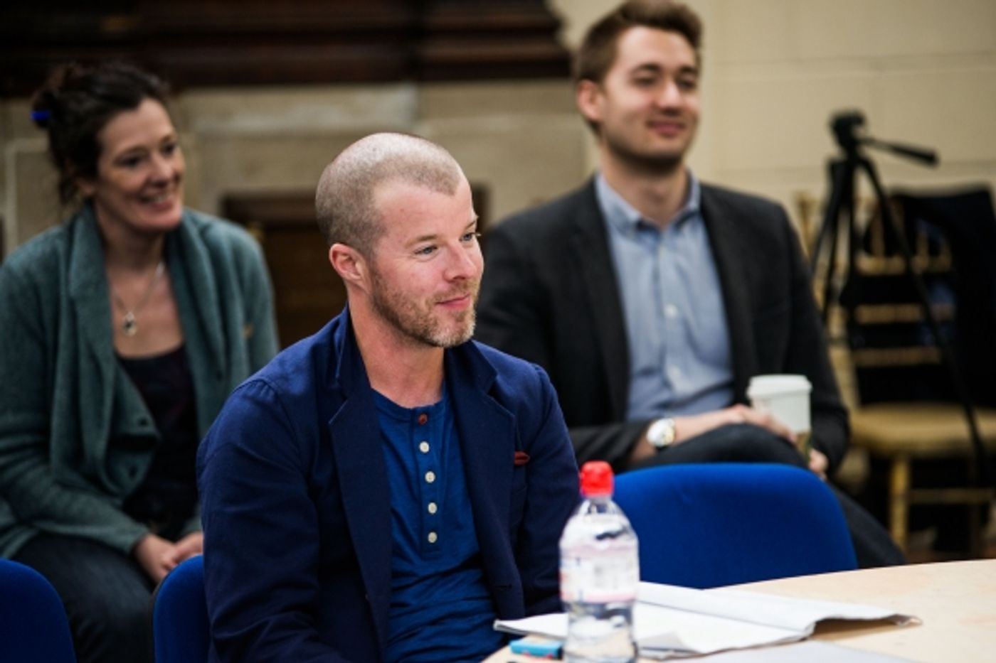 Photo Flash: In Rehearsal with Dianna Agron, Stephen Wright and More for MCQUEEN at St. James Theatre  Image