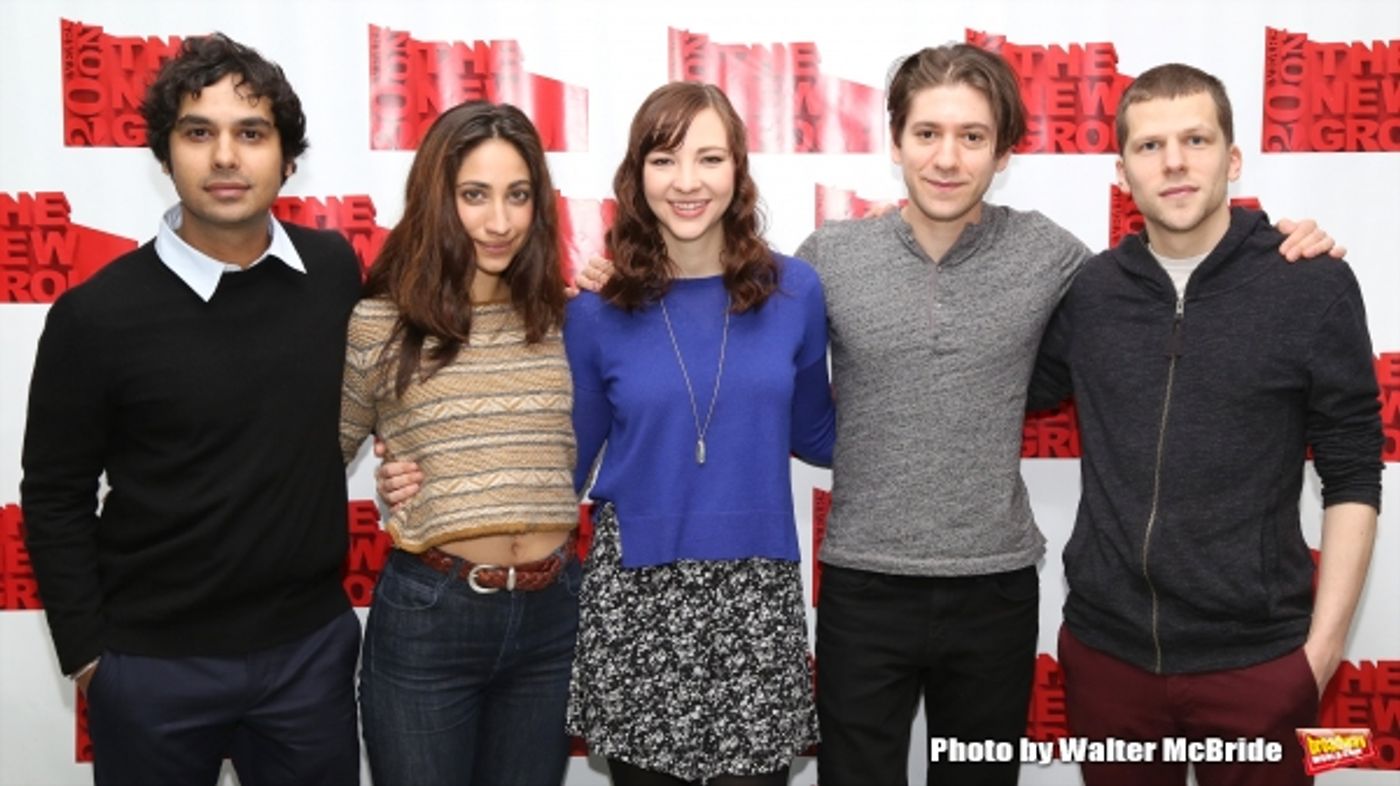 Photo Coverage: Inside the First Day Rehearsal for Jesse Eisenberg's THE SPOILS  Image