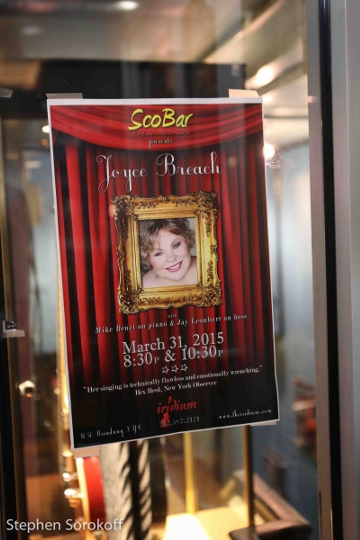 Photo Coverage: Joyce Breach Plays the Iridium Photo Coverage: Joyce Breach Plays the Iridium Image