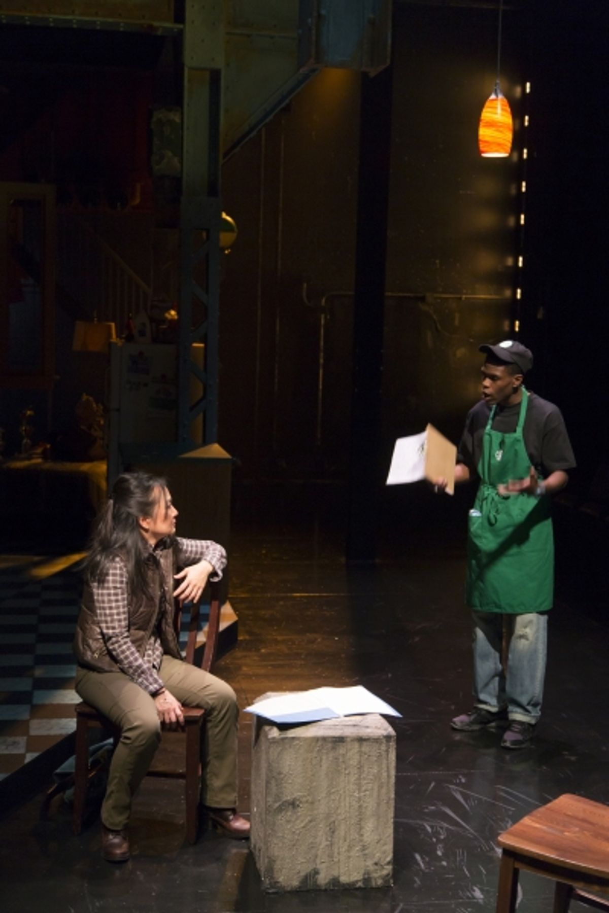 Sung Yun Cho and Curtiss Cook Jr. at 