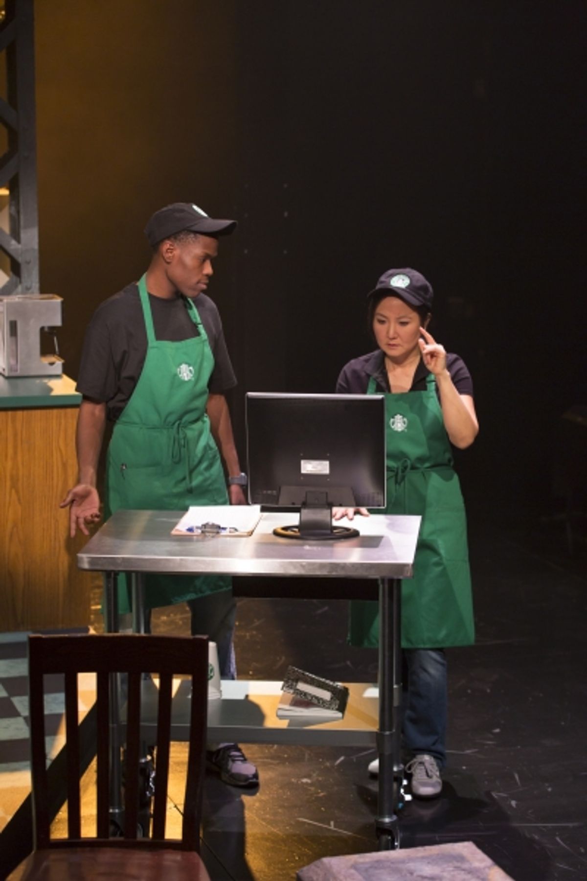 Curtiss Cook Jr. and Sung Yun Cho at 