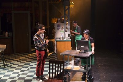 Anthony Martinez-Briggs, Sung Yun Cho and Curtiss Cook Jr. Photo