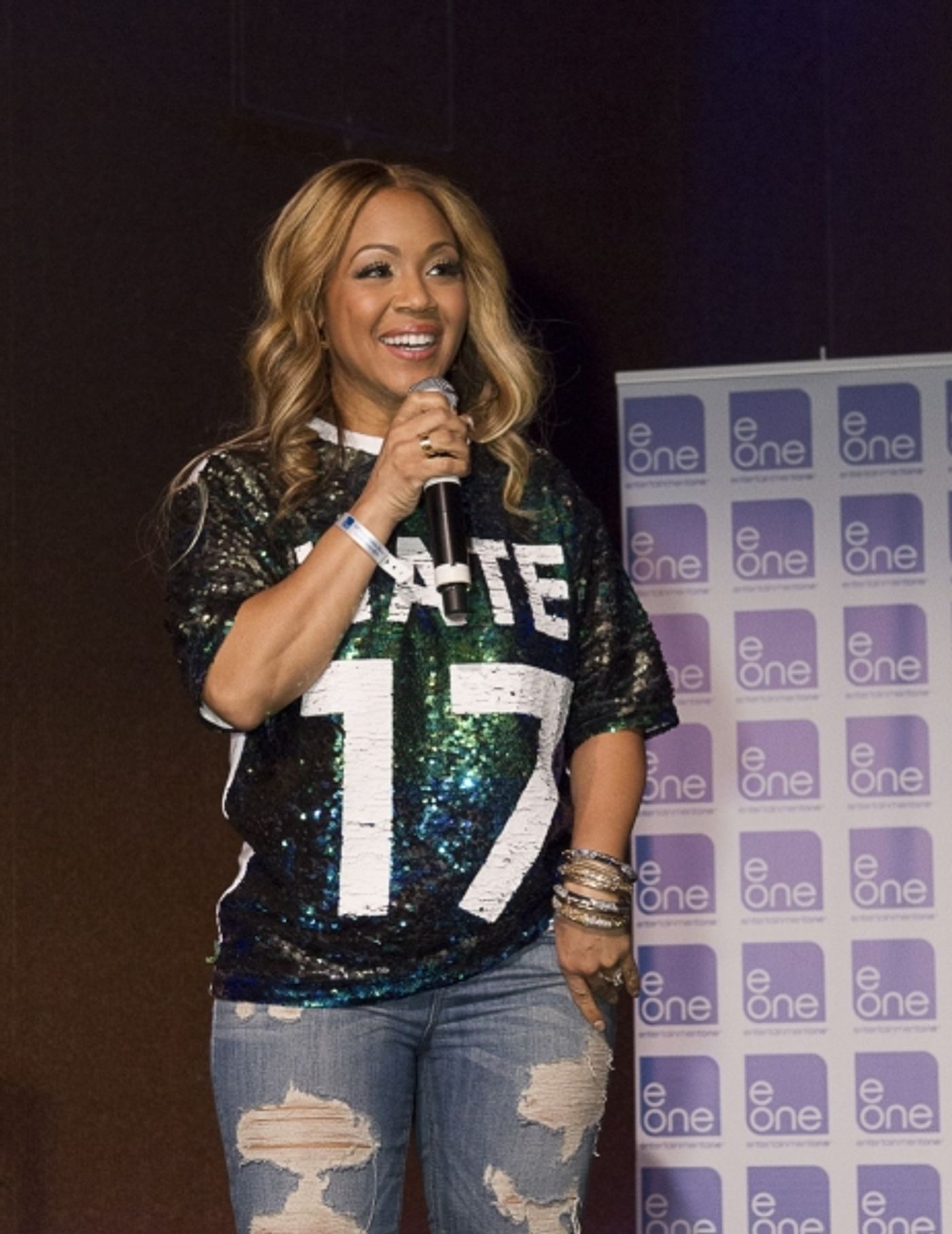 Photo Flash: Erica Campbell, Michelle Williams, Jonathan McReynolds and More at eOne Music's 2015 Stellar Awards After Party  Image