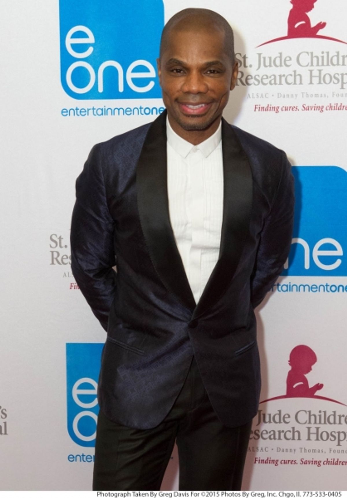 Kirk Franklin attends the eOne Music post-Stellar Awards Celebration. at 