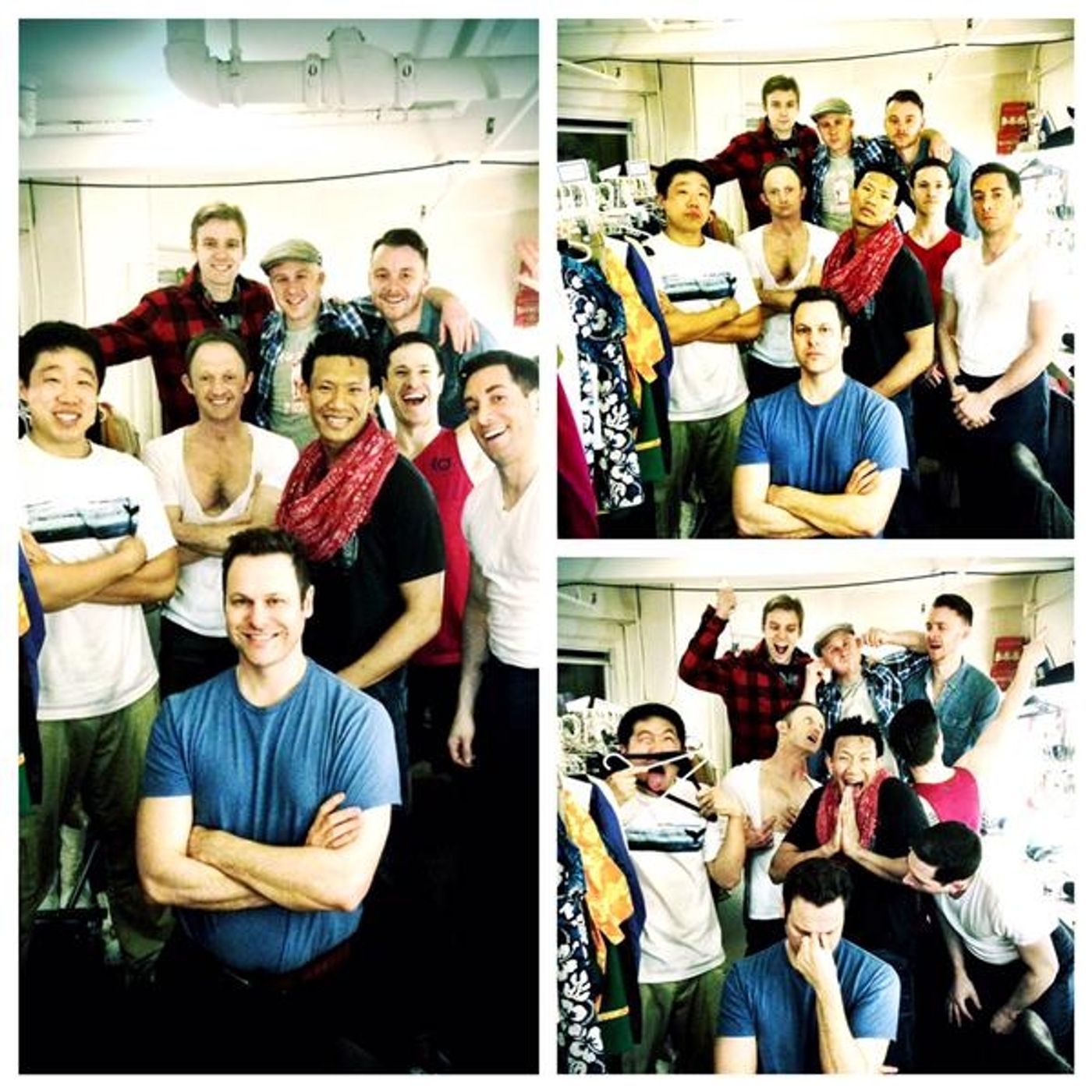 Photo Flash: Saturday Intermission Pics - 4/04 - HONEYMOON IN VEGAS Takes Final #SIP, PIPPIN Cast Hunts Easter Eggs, and More!  Image