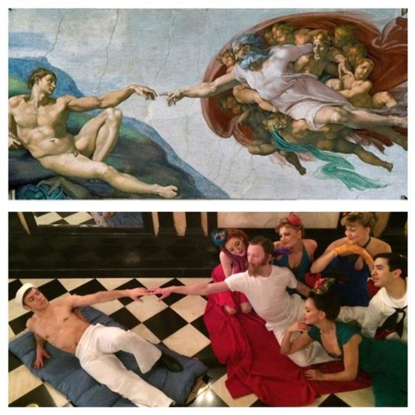 Photo Flash: Saturday Intermission Pics - 4/04 - HONEYMOON IN VEGAS Takes Final #SIP, PIPPIN Cast Hunts Easter Eggs, and More!  Image