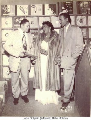 John Dolphin and Billie Holiday @ BroadwayWorld John Dolphin and Billie Holiday Photo