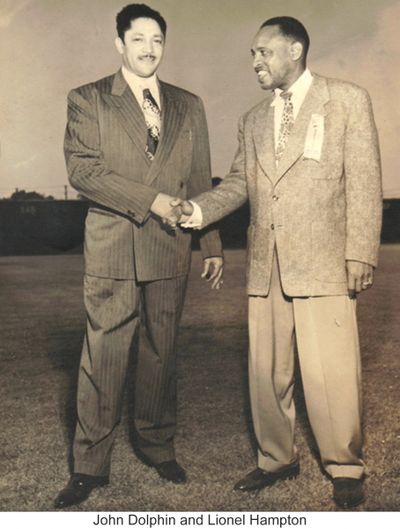 John Dolphina nd Lionel Hampton Photo