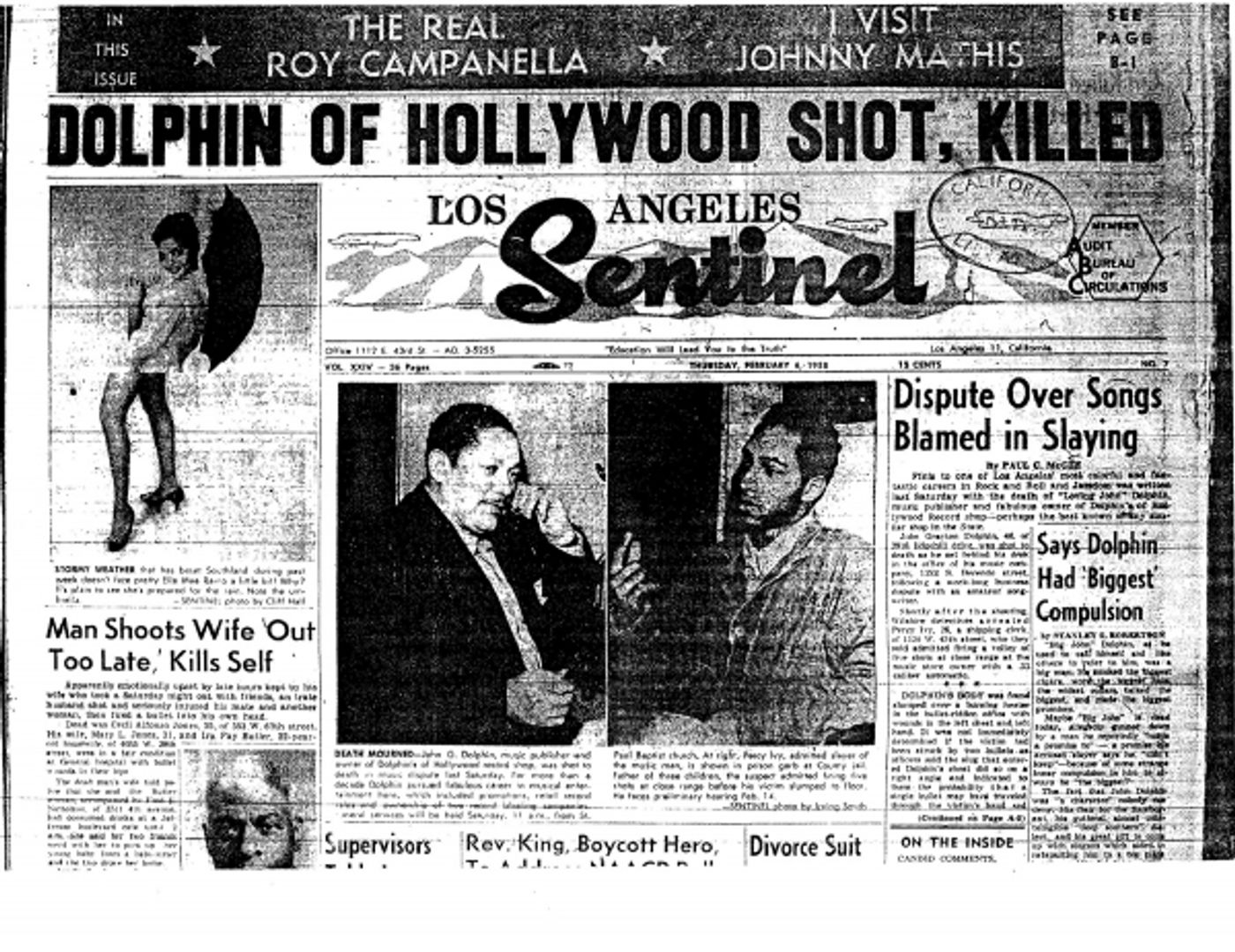 Photo Flash: Meet the Dolphins - The History Behind the World Premiere Musical RECORDED IN HOLLYWOOD  Image